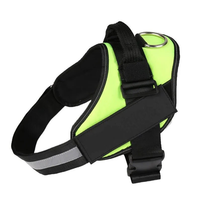 Noble Nose™ Personalized No-Pull Dog Harness – Safe, Comfy & Reflective with Custom Name Patch