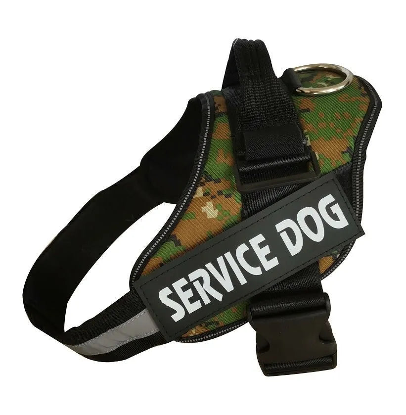 Noble Nose™ Personalized No-Pull Dog Harness – Safe, Comfy & Reflective with Custom Name Patch