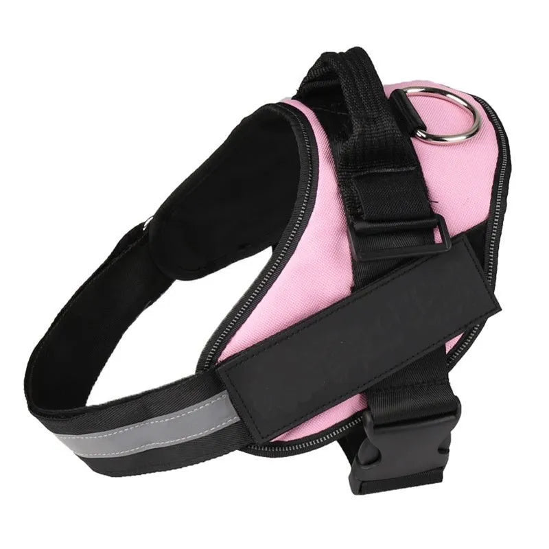 Noble Nose™ Personalized No-Pull Dog Harness – Safe, Comfy & Reflective with Custom Name Patch