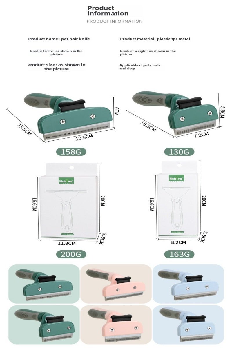 Cat Dog Pet Hair Trimmer Pet Shaving Razor Pet Comb - Noble Nose