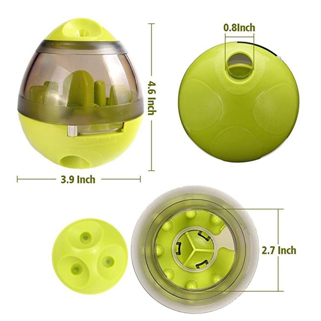 🐾 Dogs & Cats Food Dispenser Tumbler — Smart, Fun & Slow-Feeding Puzzle Toy