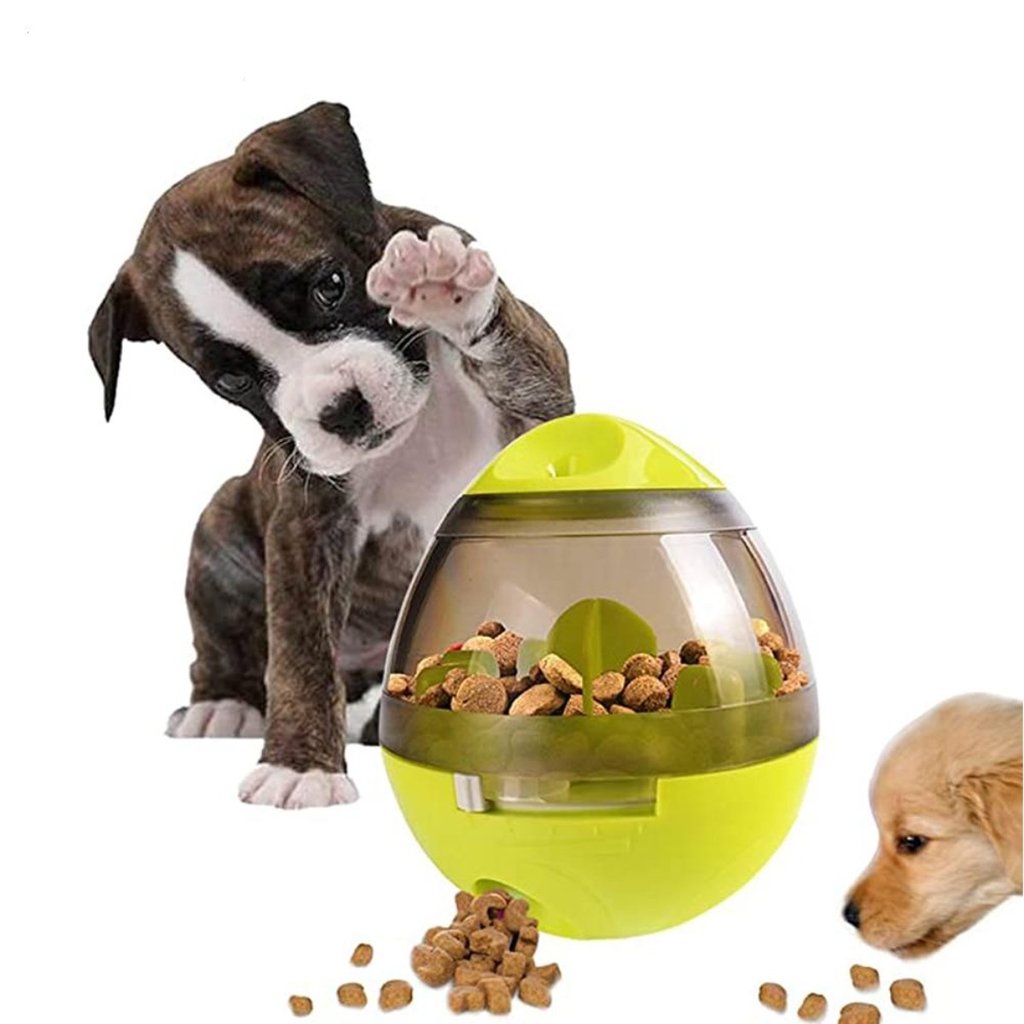 🐾 Dogs & Cats Food Dispenser Tumbler — Smart, Fun & Slow-Feeding Puzzle Toy