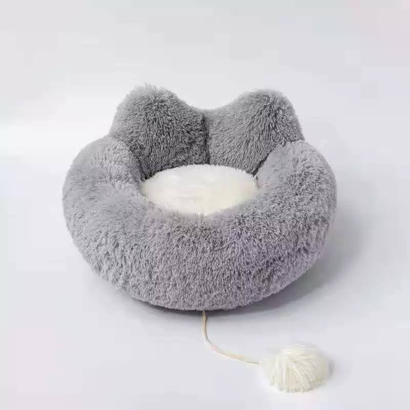 Fast Shipping COZY PLUSH PET BED. Ultimate Comfort for Your Furry Friend