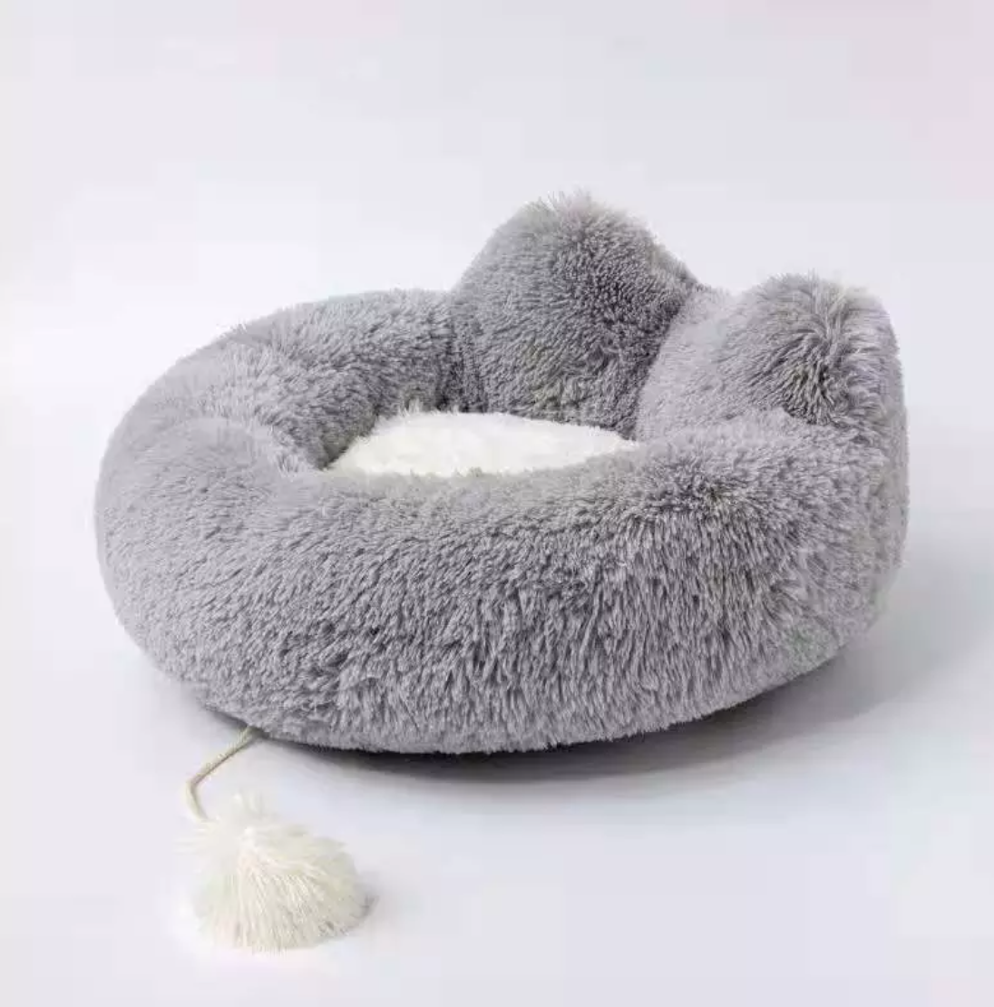 Fast Shipping COZY PLUSH PET BED. Ultimate Comfort for Your Furry Friend