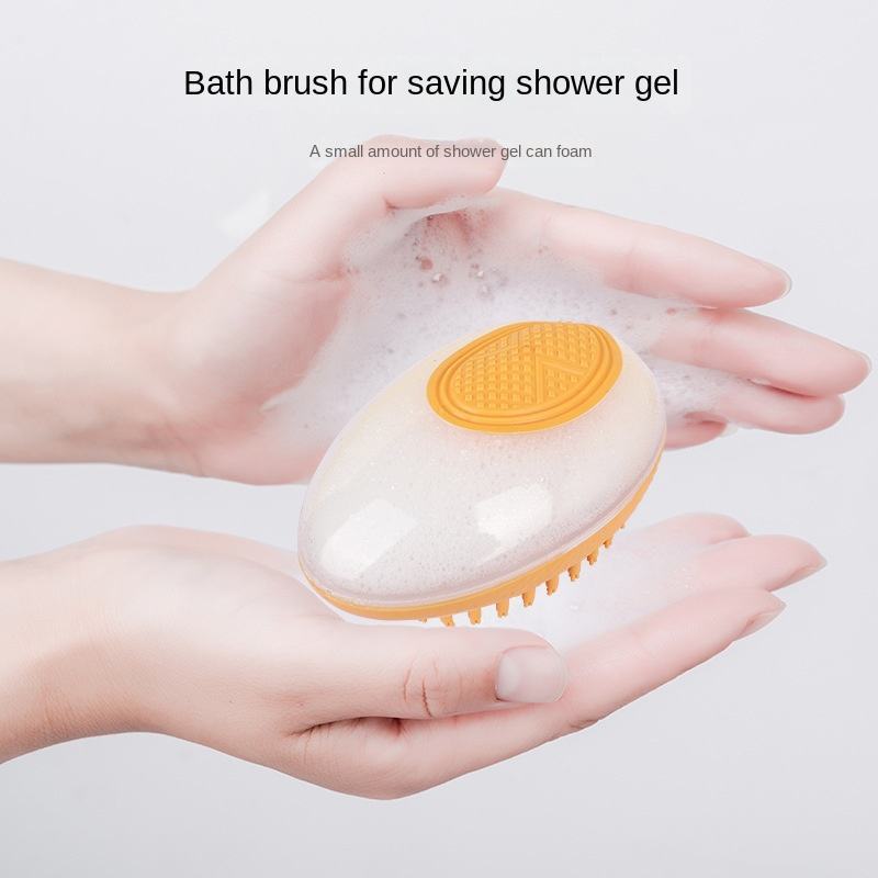 Dog Cat Bath Brush 2 - in - 1 Pet SPA Massage Comb Soft Silicone Pets Shower Hair Grooming Cmob Dog Cleaning Tool Pet Products - Noble Nose