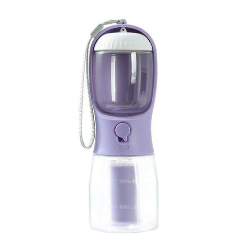Dog Water Cup Drinking Food Garbage Bag Three-In-One Portable