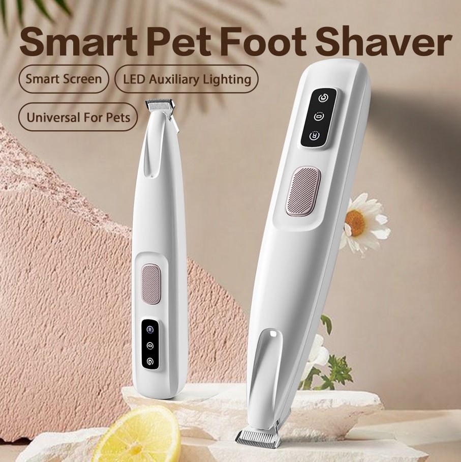 LED Rechargeable Pet Paw Trimmer – Precision Grooming Clipper - Noble Nose