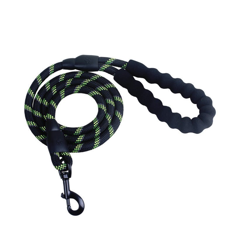 Noble Nose Premium Reflective Anti - Slip Dog Leash – Strong, Comfortable Foam Handle & Heavy - Duty Hook - Noble Nose