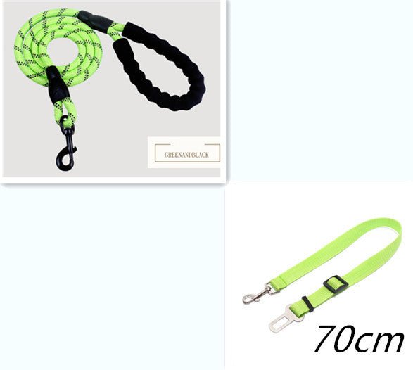 Noble Nose Premium Reflective Anti - Slip Dog Leash – Strong, Comfortable Foam Handle & Heavy - Duty Hook - Noble Nose