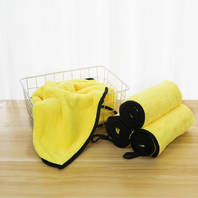 Noble Nose™ Quick - Dry Dog Bath Towel – Super Absorbent Microfiber Pet Drying Towel for Dogs & Cats (Yellow) - Noble Nose