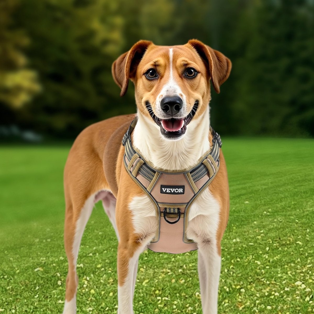 Noble Nose™ Tactical No - Pull Dog Harness – Adjustable Comfort Vest for Large Breeds - Noble Nose