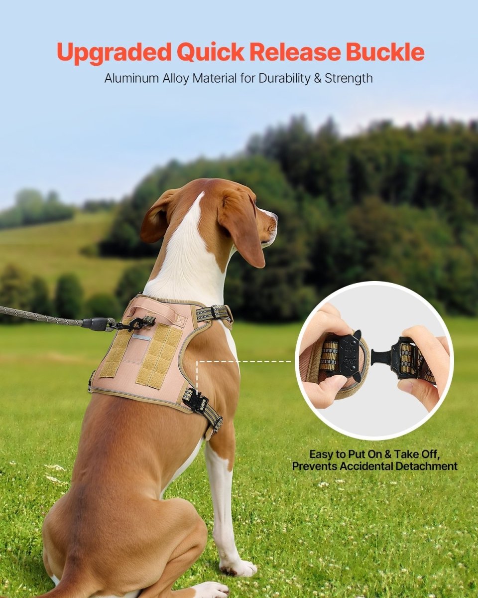 Noble Nose™ Tactical No - Pull Dog Harness – Adjustable Comfort Vest for Large Breeds - Noble Nose