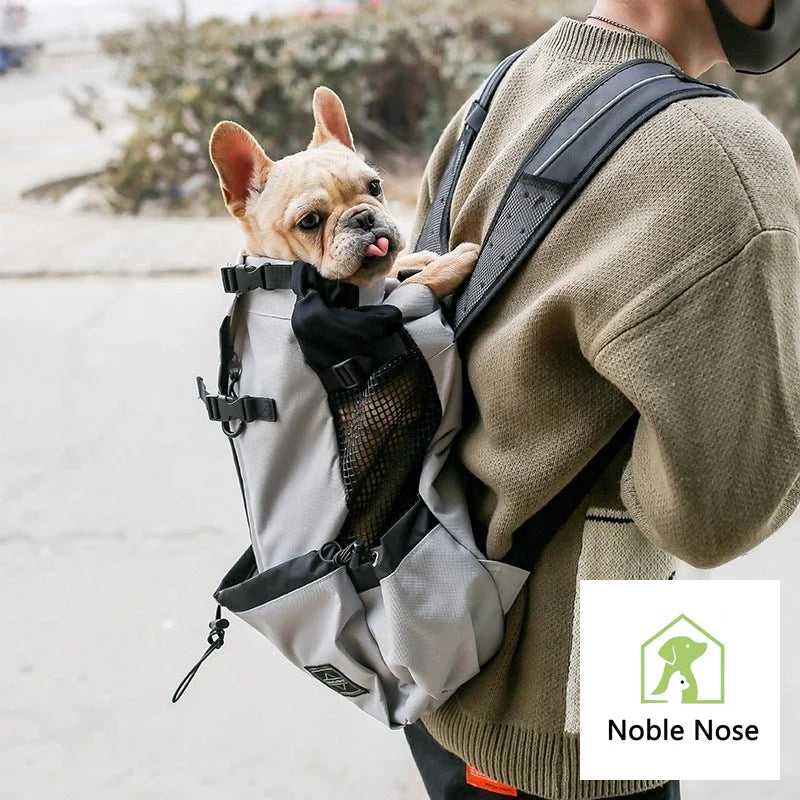 Pet Dog Carrier Bag Carrier For Dogs Backpack Out Double Shoulder Portable Travel Backpack Outdoor Dog Carrier Bag Travel