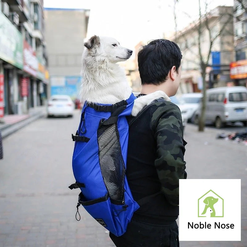 Pet Dog Carrier Bag Carrier For Dogs Backpack Out Double Shoulder Portable Travel Backpack Outdoor Dog Carrier Bag Travel