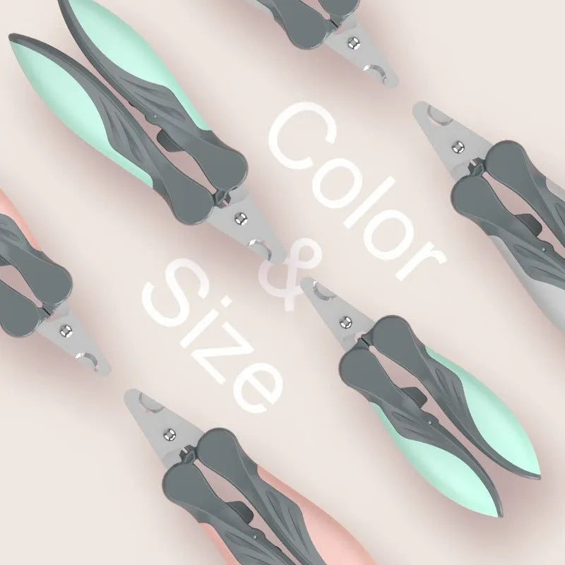 Pet Nail Clippers – Safe Stainless Steel Trimmer for Dogs & Cats