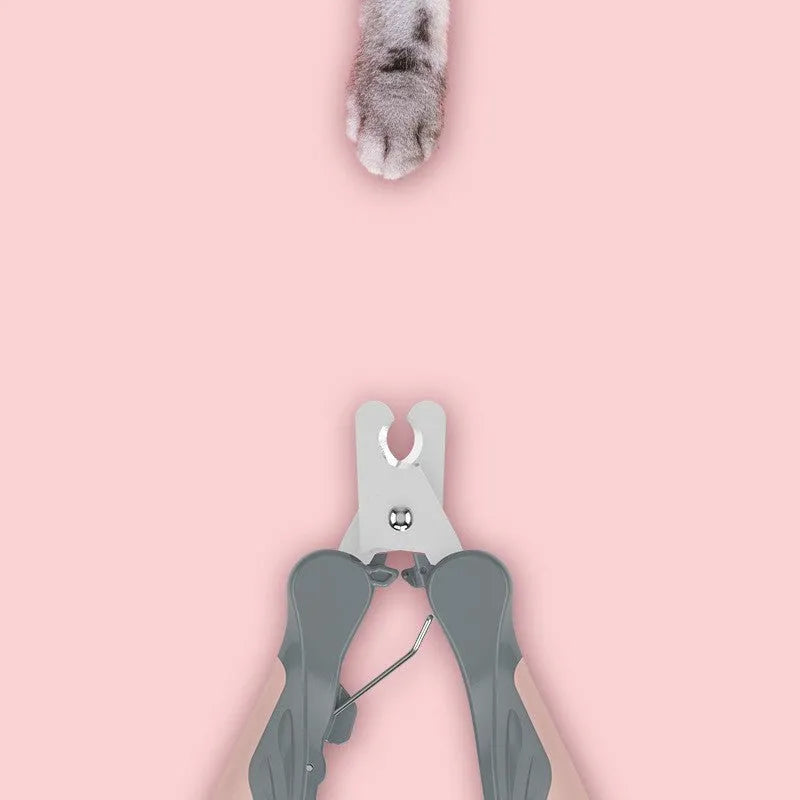 Pet Nail Clippers – Safe Stainless Steel Trimmer for Dogs & Cats