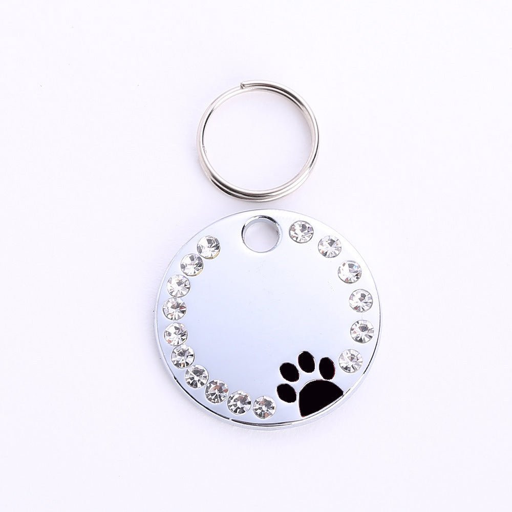 Premium Metal Round Dog Tag – Engraving Ready Pet ID Tag - Noble Nose